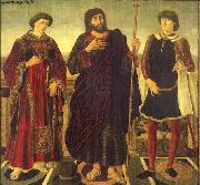 Antonio Pollaiuolo Altarpiece of the SS. Vincent, James and Eustace oil